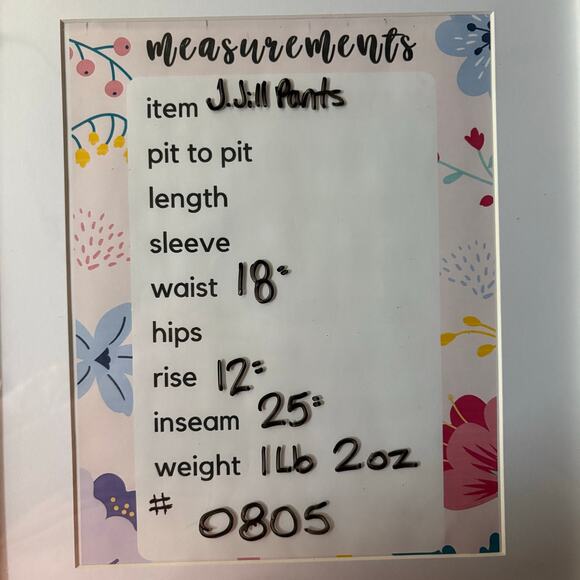 J. Jill Linen Stretch Pants Women Large Blue Brown Stripe Wide Leg Belted - Picture 13 of 14